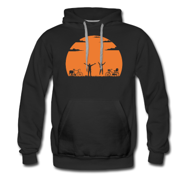 Pärchen Hoodie - Abenteuer Fahrrad Paar Paerchen Ausflug T Shirt