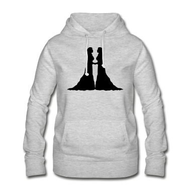 Pärchen Hoodie - 2 Freundinnen Paerchen Paar Liebe verliebt lesbisc