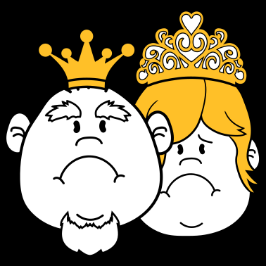 Motiv gesichter prinz koenig paar paerchen liebe prinzes