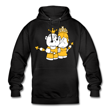 Pärchen Hoodie - prinz koenig paar paerchen liebe prinzessin koenig