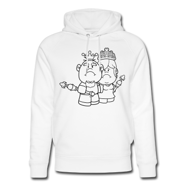 Pärchen Hoodie - prinz koenig paar paerchen liebe prinzessin koenig