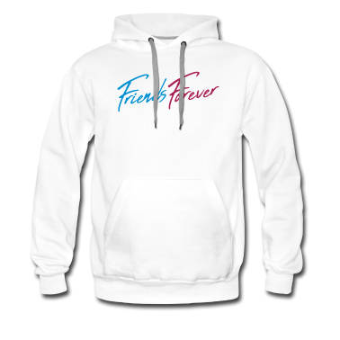 Pärchen Hoodie - friends forever paerchen geschrieben cool logo cre