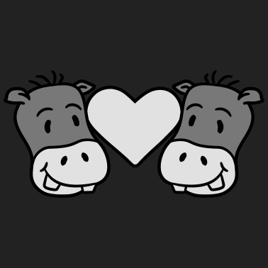 Motiv paar paerchen team 2 freunde kopf gesich