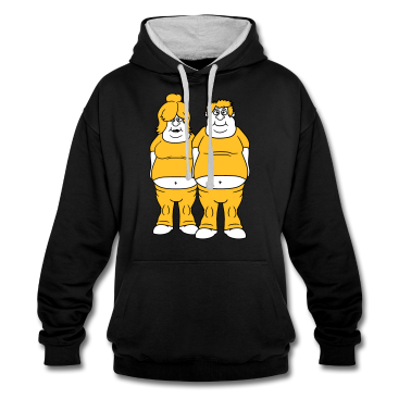 Pärchen Hoodie - mann paar paerchen liebe verliebt frau maedchen se