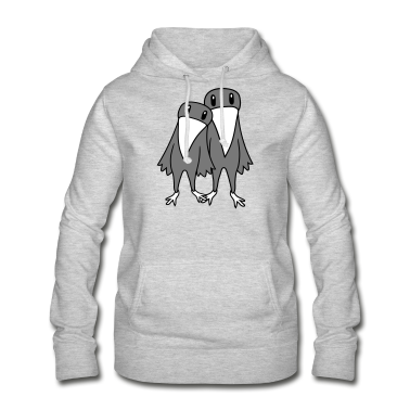 Pärchen Hoodie - paar paerchen liebe verliebt 2 freunde team kraehe