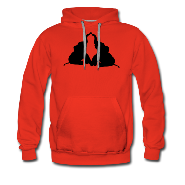 Pärchen Hoodie - paerchen paar liebe verliebt 2 freunde team silhou