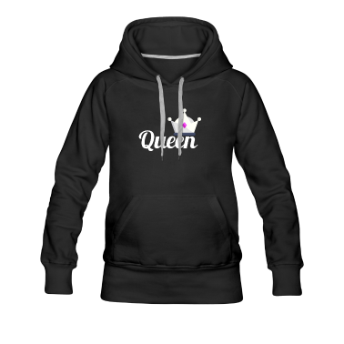 Pärchen Hoodie - KING & QUEEN (Queen)