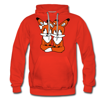 Pärchen Hoodie - paar 2 freunde team paerchen liebe schuechtern ver