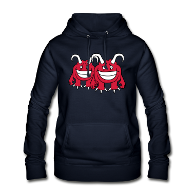 Pärchen Hoodie - paar liebe verliebt paerchen 2 freunde daemon teuf