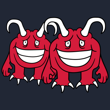 Motiv paar liebe verliebt paerchen 2 freunde daemon teuf