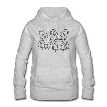 Pärchen Hoodie - cool paar liebe verliebt paerchen 2 freunde daemon