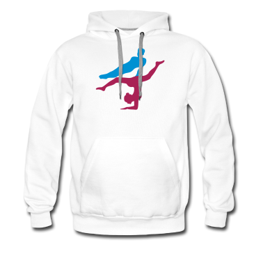 Pärchen Hoodie - 2 freunde team paar paerchen liebe mann gymnastik