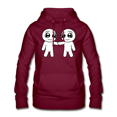 Pärchen Hoodie - 2 freunde team paar paerchen haende halten haendch