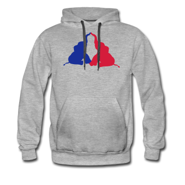 Pärchen Hoodie - paar liebe verliebt paerchen 2 freunde team silhou