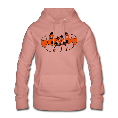 Pärchen Hoodie - 2 freunde team paar liebe paerchen schwanz gesicht