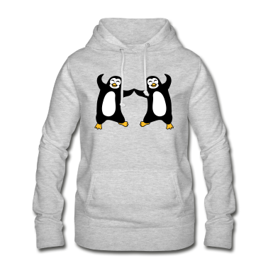 Pärchen Hoodie - 2 freunde paar team liebe verliebt paerchen pingui