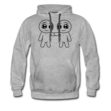 Pärchen Hoodie - paar 2 freunde team paerchen haende halten haendch