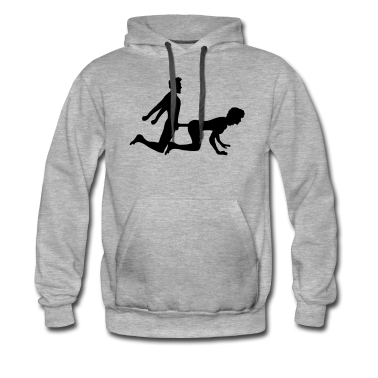 Pärchen Hoodie - frau weiblich doggy style von hinten 2 paar paerch
