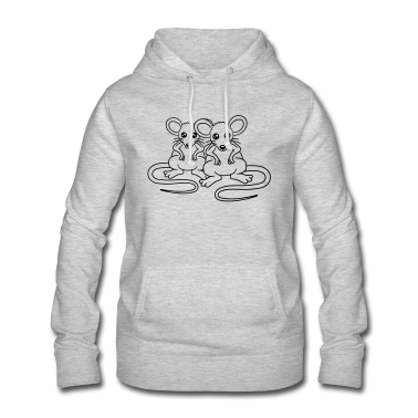 Pärchen Hoodie - 2 freunde paar paerchen liebe team maus suess nied