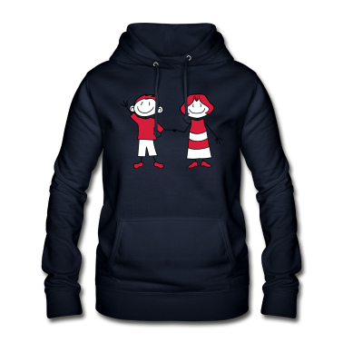 Pärchen Hoodie - mann junge paerchen paar liebe verliebt team 2 fre