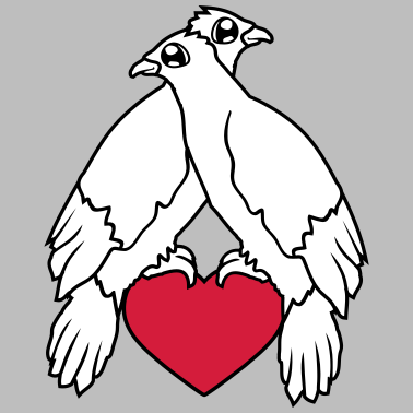 Motiv herz 2 freunde team paar liebe verliebt paerchen s