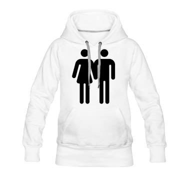 Pärchen Hoodie - Pärchen / Couple / Paire / Pareja / Coppia /