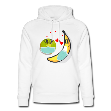 Pärchen Hoodie - Pärchen Liebe Lockdown Quarantäne Geschenk lustig