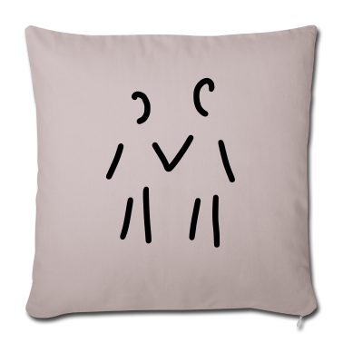 Pärchen Kissenbezug - paar zwei personen