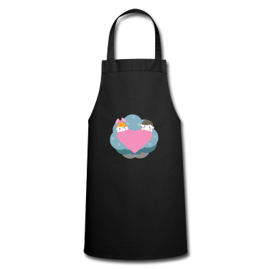Pärchen Schürze - Verliebt Paerchen 393