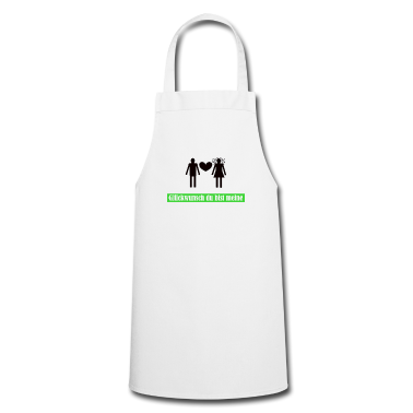 Pärchen Schürze - verheiratet Partner Zuneigung Single Paerchen Heir