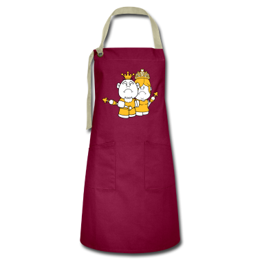 Pärchen Schürze - prinz koenig paar paerchen liebe prinzessin koenig