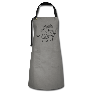 Pärchen Schürze - prinz koenig paar paerchen liebe prinzessin koenig