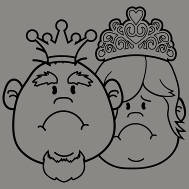 Motiv gesichter prinz koenig paar paerchen liebe prinzes