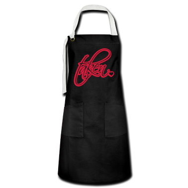 Pärchen Schürze - kontur taken vergeben liebe verliebt paar paerchen