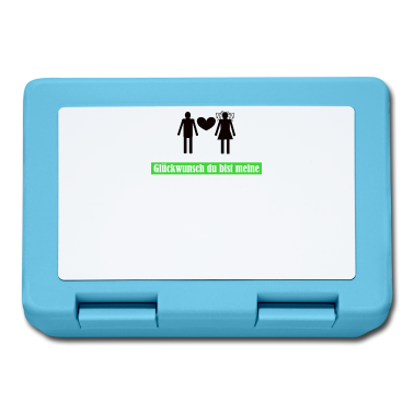 Pärchen Brotdose - verheiratet Partner Zuneigung Single Paerchen Heir