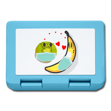 Pärchen Brotdose - Pärchen Liebe Lockdown Quarantäne Geschenk lustig