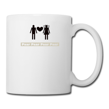 Pärchen Tasse - Kuesse verliebt Paare frisch Hochzeit Paerchen Zun