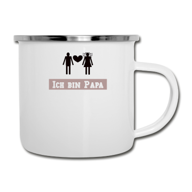 Pärchen Emaille Tasse - Paare Partnerschaft Paerchen Hochzeit Einsam Bezie