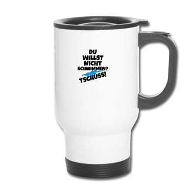 Pärchen Thermobecher - SChwimmen paerchen paar hobby schwimmer