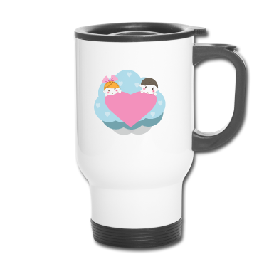 Pärchen Thermobecher - Verliebt Paerchen 393