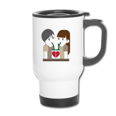 Pärchen Thermobecher - Paerchen verliebt 392