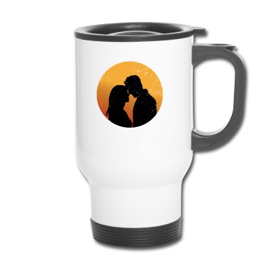Pärchen Thermobecher - Verliebte Paerchen Geschenke zum Jahrestag