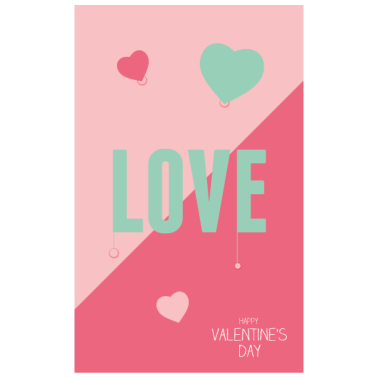 Motiv Happy Valentines Day