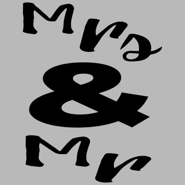 Motiv Mrs and Mr Paerchen Geschenke