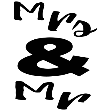 Motiv Mrs and Mr Paerchen Geschenke