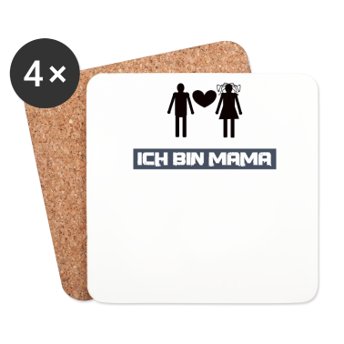 Pärchen Untersetzer - Freund Hochzeit Paerchen Paar verheiratet Heirat f