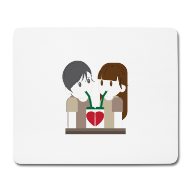 Pärchen Mousepad - Paerchen verliebt 392