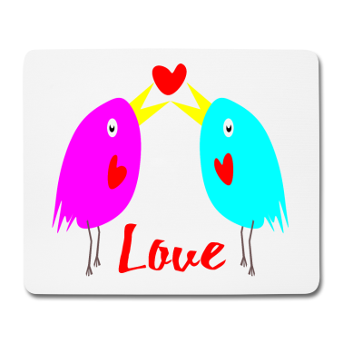 Pärchen Mousepad - Love Verliebtes Paerchen Geschenke für Paare