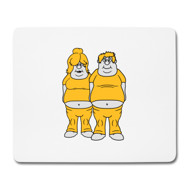 Pärchen Mousepad - mann paar paerchen liebe verliebt frau maedchen se