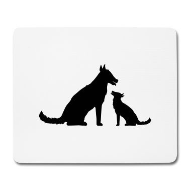 Pärchen Mousepad - paar paerchen mama papa familie kind klein junges